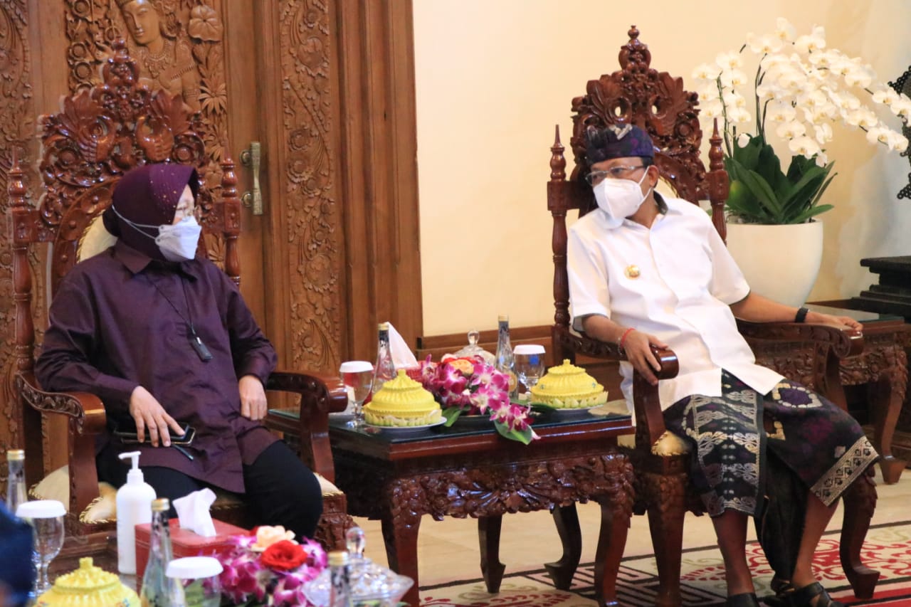 mensos-tri-rismaharini-dan-gubernur-koster-beri-sinyal-gelar-pahlawan-nasional-ida-dewa-agung-jambe-segera-terwujud