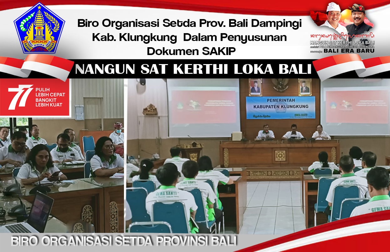 biro-organisasi-setda-prov-bali-dampingi-kab-klungkung-dalam-penyusunan-dokumen-sakip