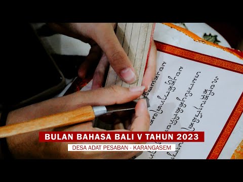bulan-bahasa-bali-di-desa-adat-pesaban-karangasem