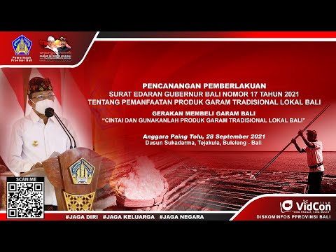 live-pemberlakuan-se-gubernur-bali-tentang-pemanfaatan-produk-garam-tradisional-lokal-bali
