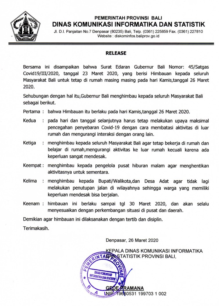 himbauan-gubernur-26-maret-2020