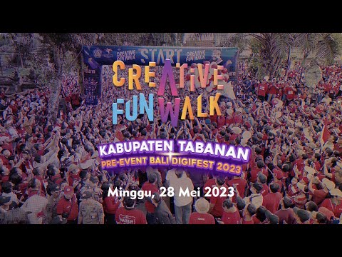 creative-fun-walk-kabupaten-tabanan-pre-event-bali-digi-fest-2023