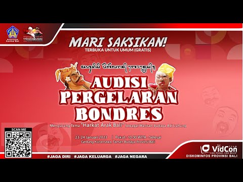 live-audisi-pergelaran-bondres-hari-pertama