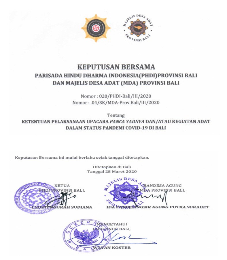 keputusan-bersama-phdi-mda-propinsi-bali-tentang-pelaksanaan-upacara-yadnya-danatau-kegiatan-adat-dalam-status-pendemi-covid-19