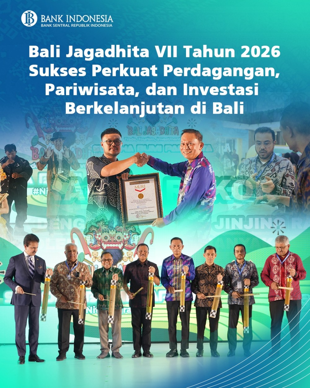 BALI JAGADHITA VII TAHUN 2026 SUKSES PERKUAT PERDAGANGAN, PARIWISATA, DAN INVESTASI BERKELANJUTAN DI BALI