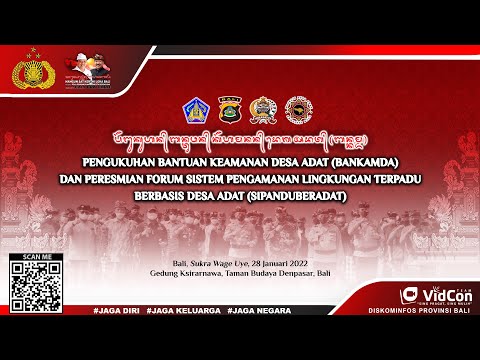 live-pengukuhan-bankamda-dan-peresmian-forum-sipanduberadat