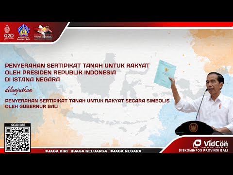 live-penyerahan-sertifikat-tanah-untuk-rakyat-oleh-presiden-republik-indonesia